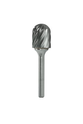 CH Tools – SC3MNF 10mm Double Cut Metric Carbide Burr (Cylinder with Radius End, 6mm Shank)